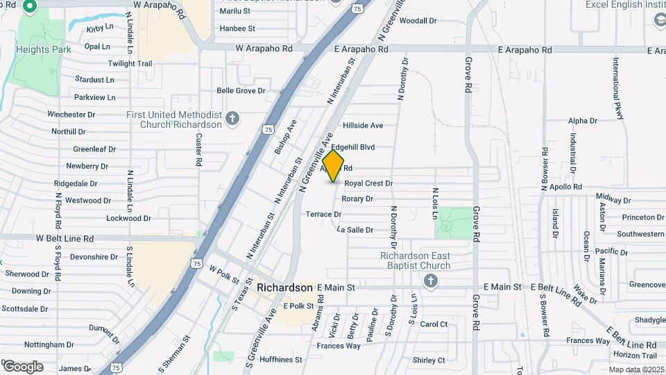 321 La Salle Dr Map and Location Details