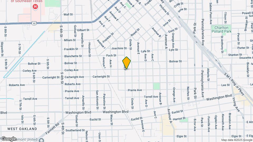 1895 Corley St Map and Location Details