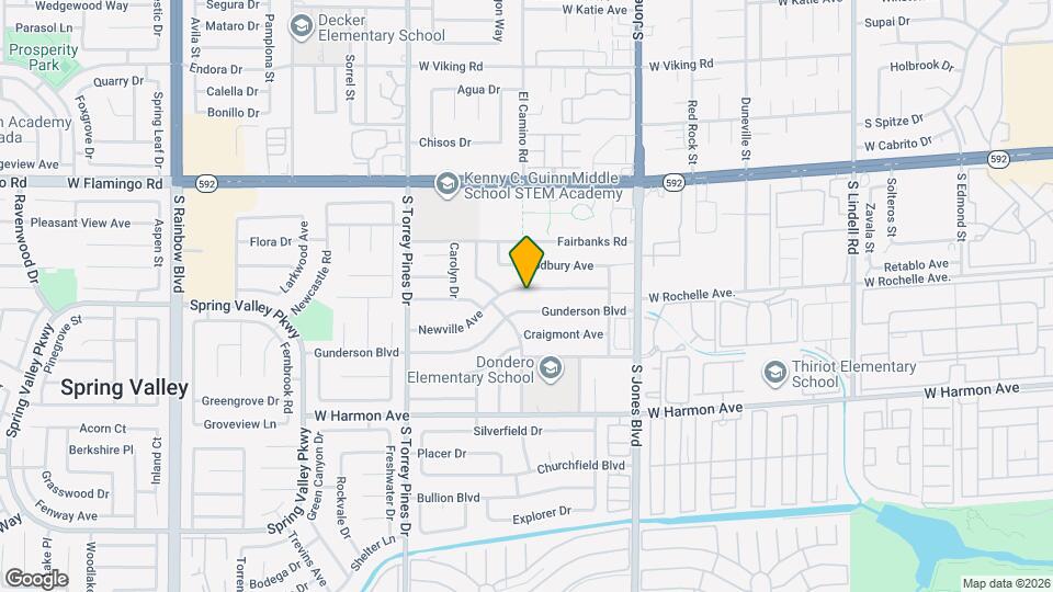 6311 Newville Ave Map and Location Details