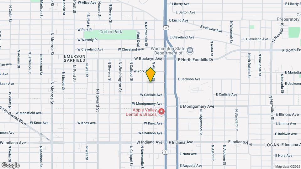 2431 N Atlantic St Map and Location Details