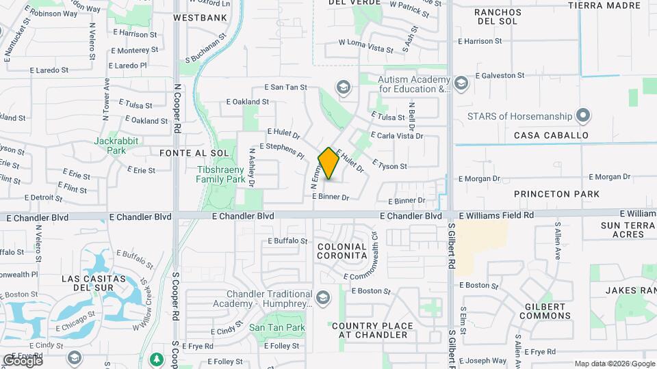 261 N Nash Way Map and Location Details