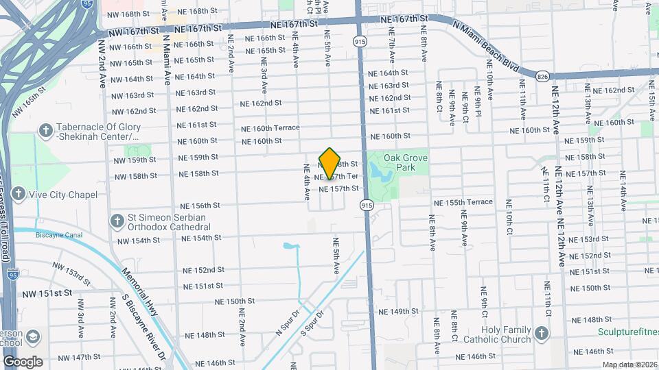 465 NE 157th St Mapa y Detalles de la Ubicación