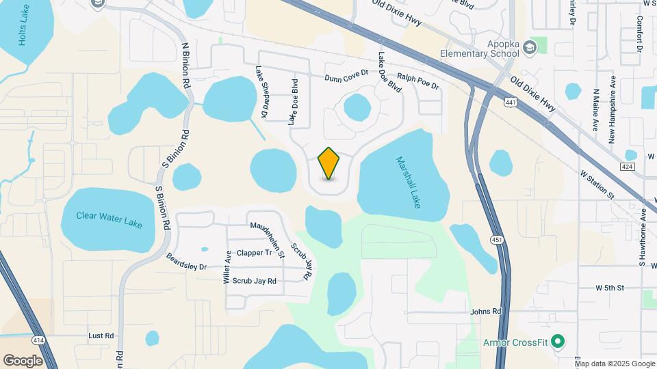 613 Doe Cove Pl Map and Location Details