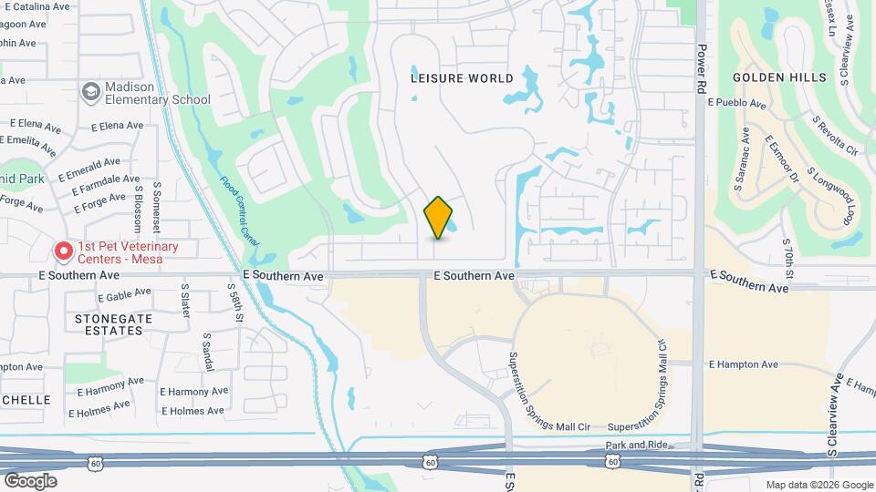 1103 Leisure World Map and Location Details