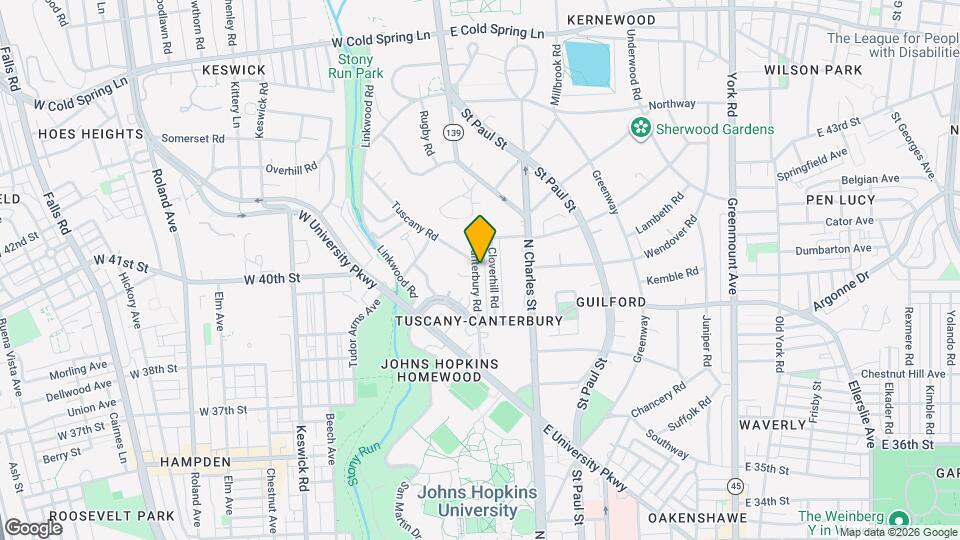 3931 Canterbury Rd Mapa y Detalles de la Ubicación