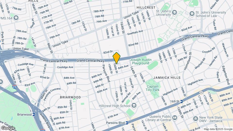 83-23 160th St Map and Location Details