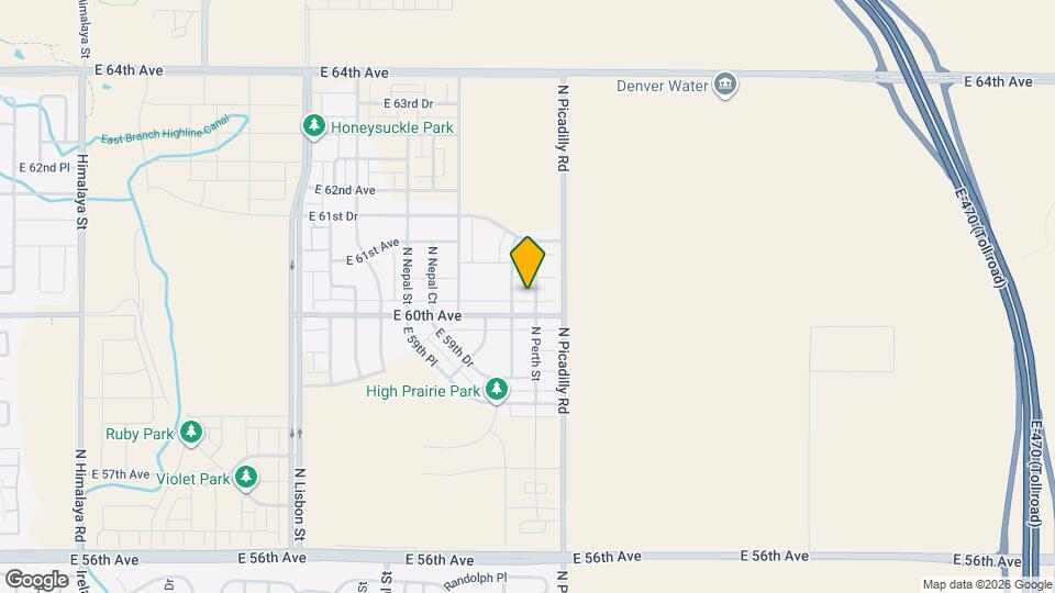 6026 N Orleans St Map and Location Details