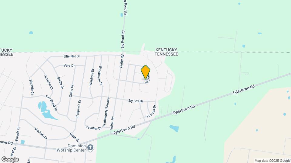 677 Fox Hound Dr Map and Location Details