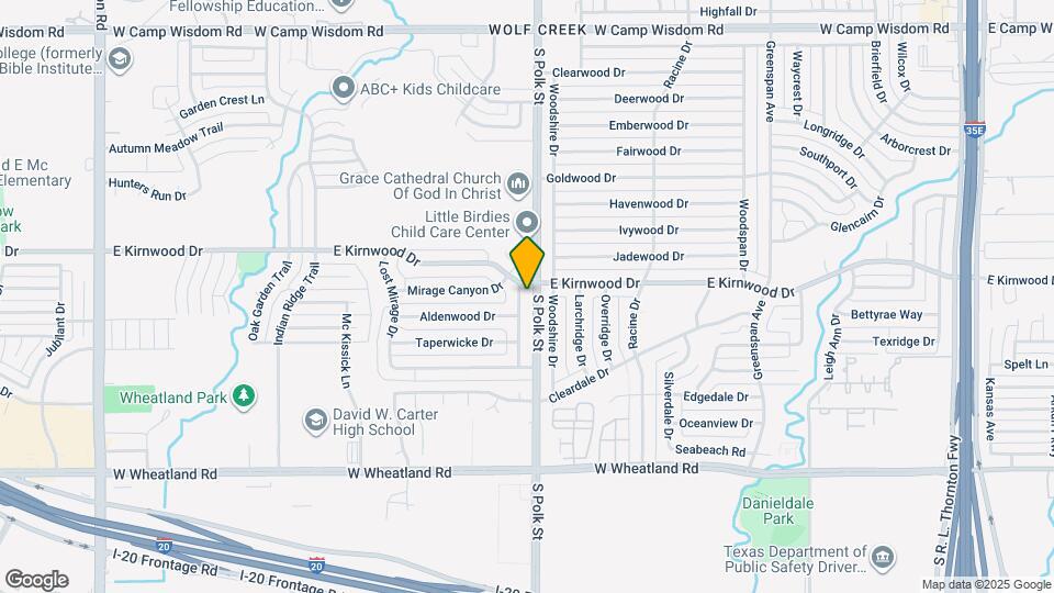 7810 Mirage Valley Dr Map and Location Details