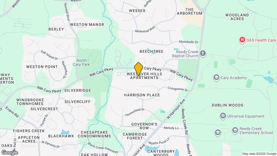 ARIUM Cary Park Mapa y Detalles de la Ubicación