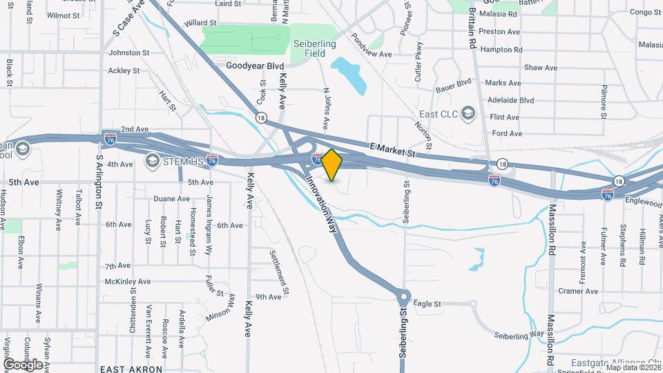 1432 League St Map and Location Details