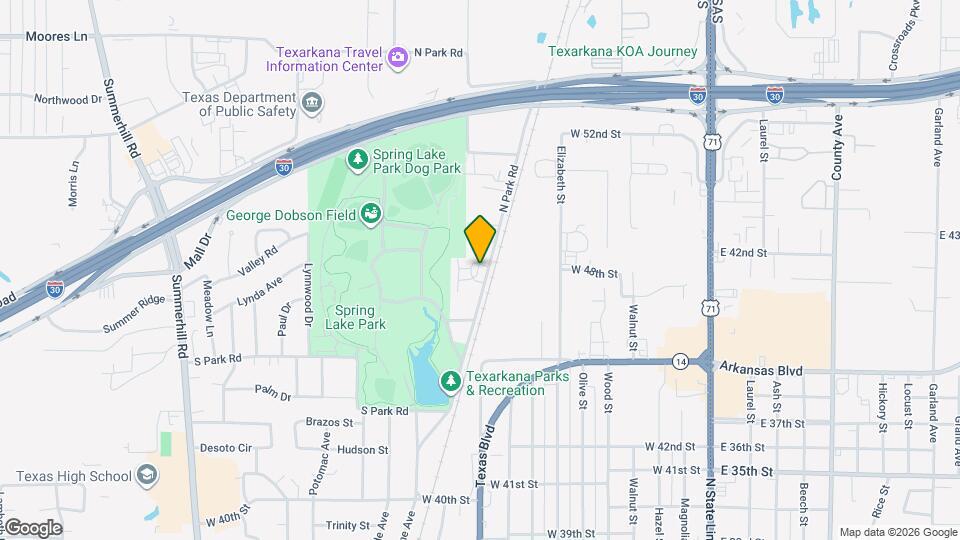 4809 N Park Rd Map and Location Details