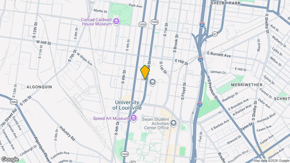 1702 S 2nd St Map and Location Details