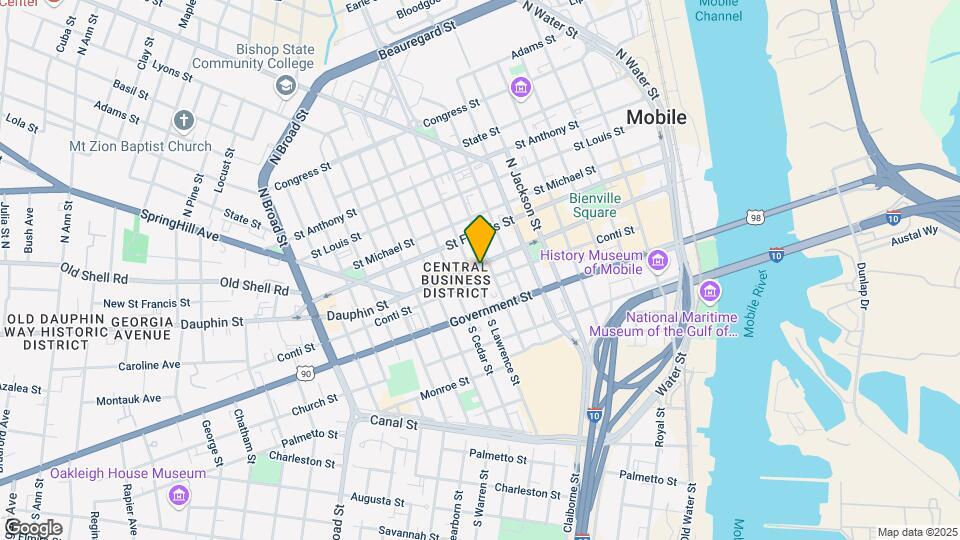 459 Dauphin St Map and Location Details