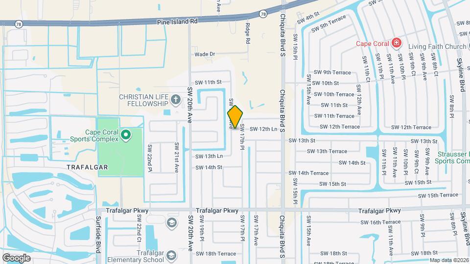 1229 SW 18th Ave Map and Location Details