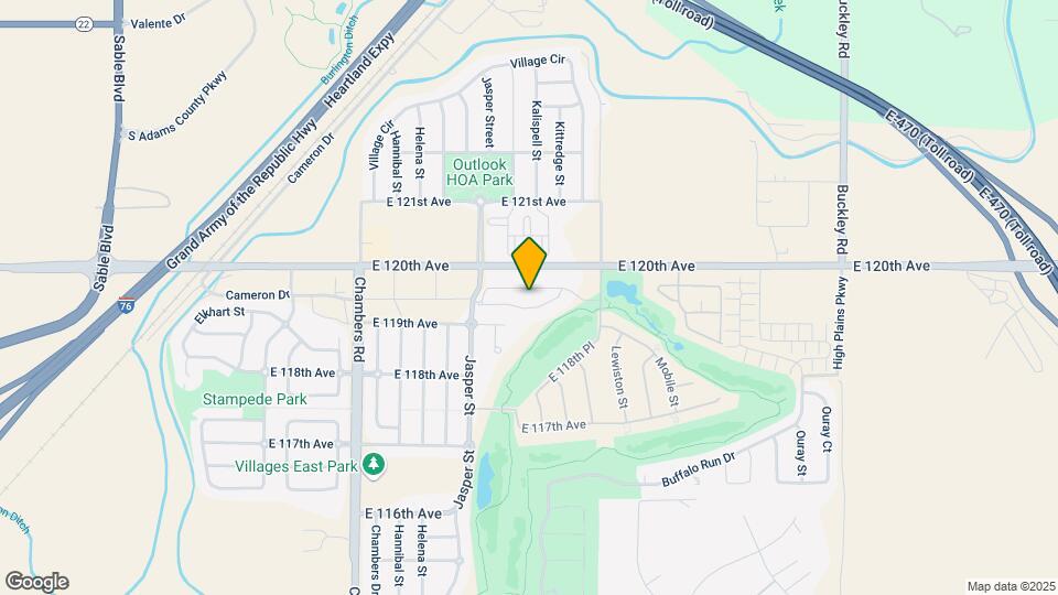 Avilla Buffalo Run Map and Location Details