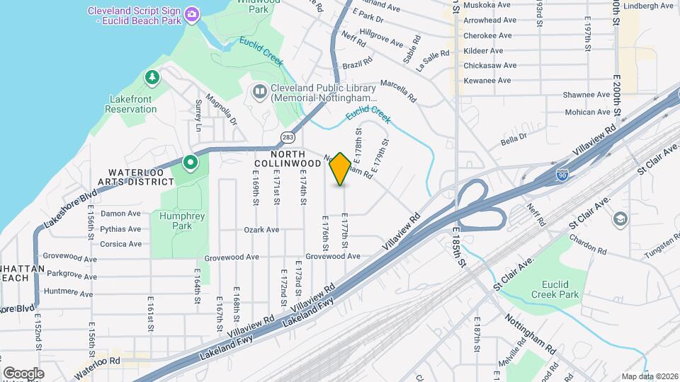 1060 E 177th St Map and Location Details