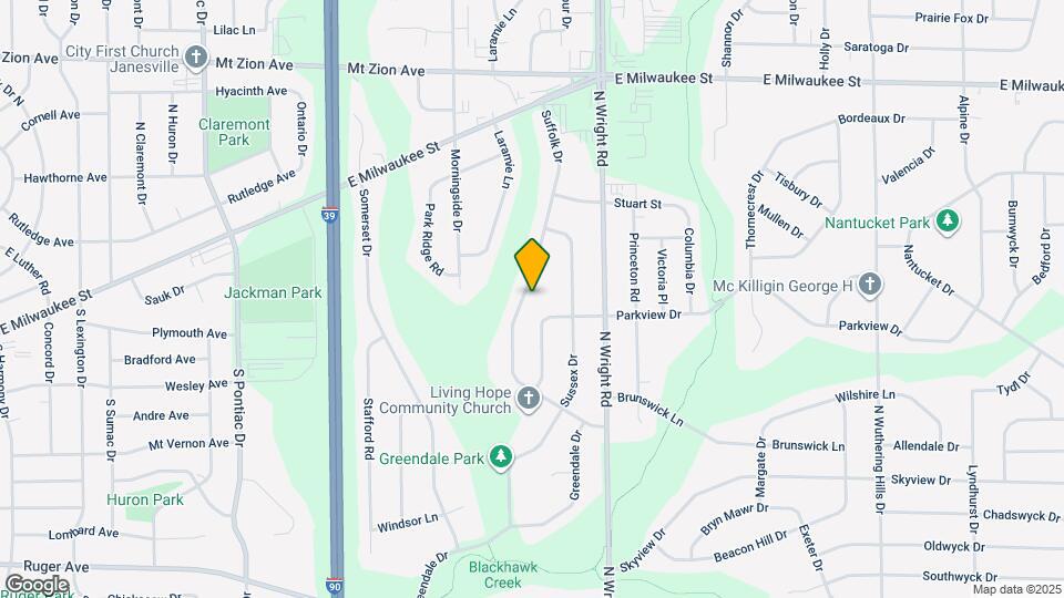 810 Suffolk Dr Map and Location Details
