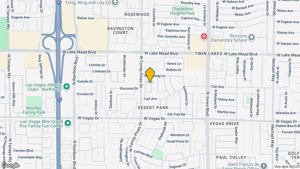 1832 Goose Creek Pl Map and Location Details