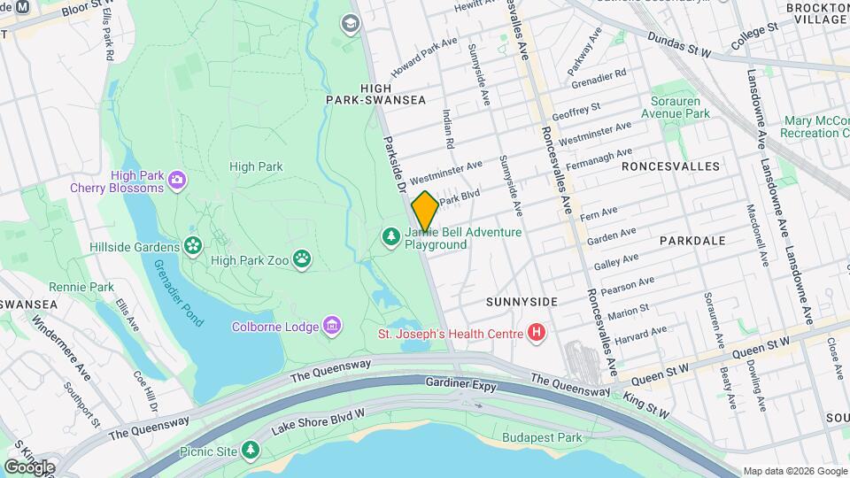 183 Parkside Dr Map and Location Details