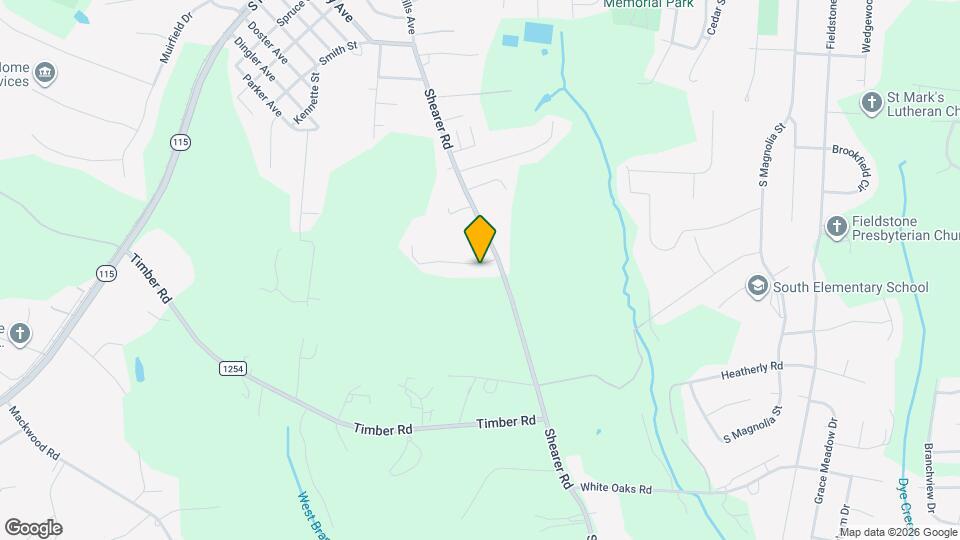 111 Clodfelter Rd Map and Location Details