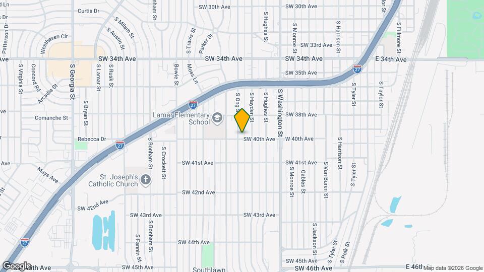 3817 S Ong St Mapa y Detalles de la Ubicación