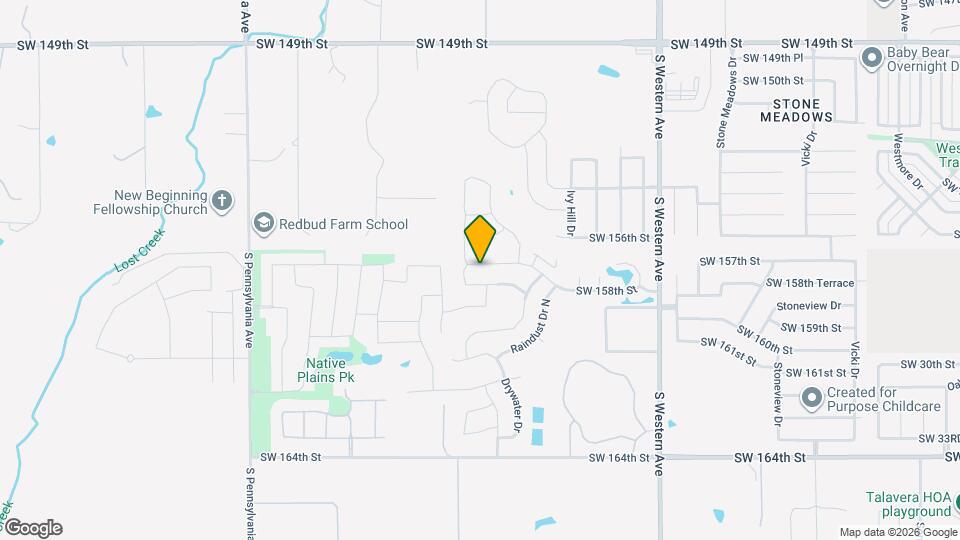 1240 SW 158th St Map and Location Details