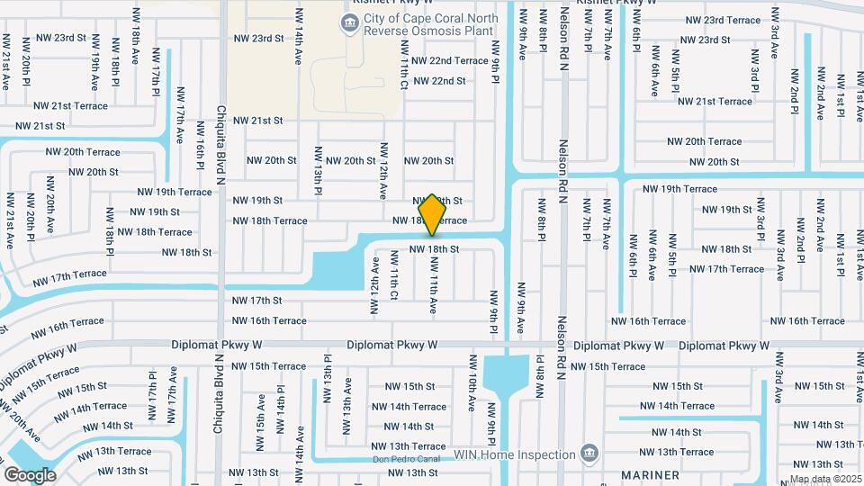 1103 NW 18th St Map and Location Details