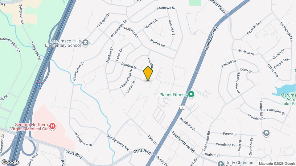 14235 Caroline St Map and Location Details