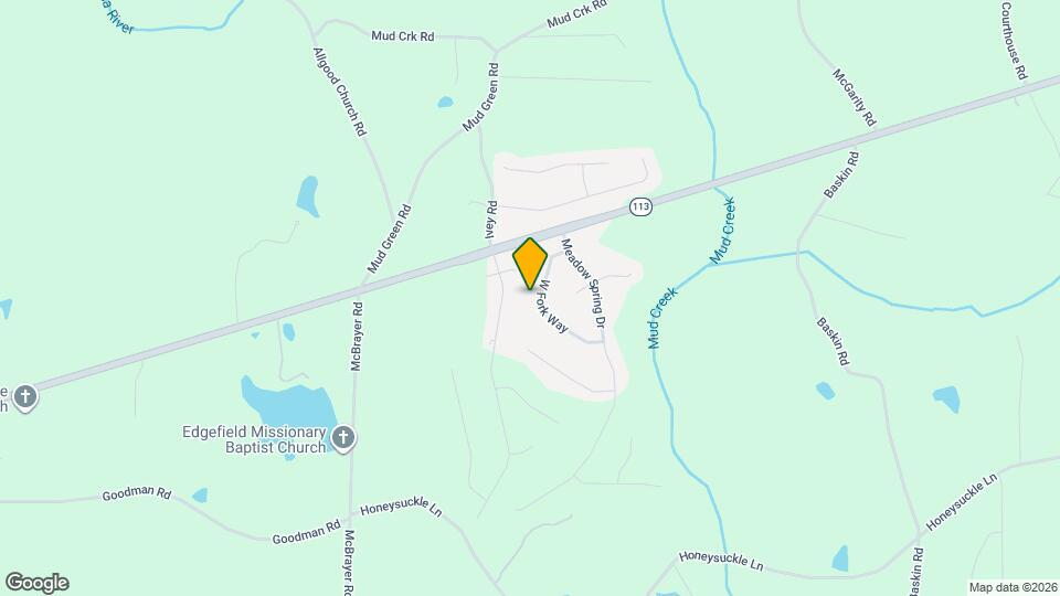 138 W Fork Way Map and Location Details