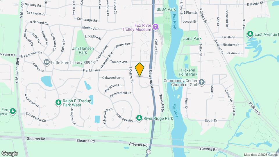 295 Woodridge Cir, Unit B Map and Location Details