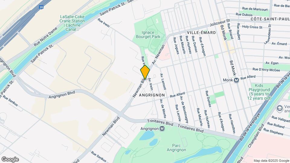 6760 Newman Boul Map and Location Details