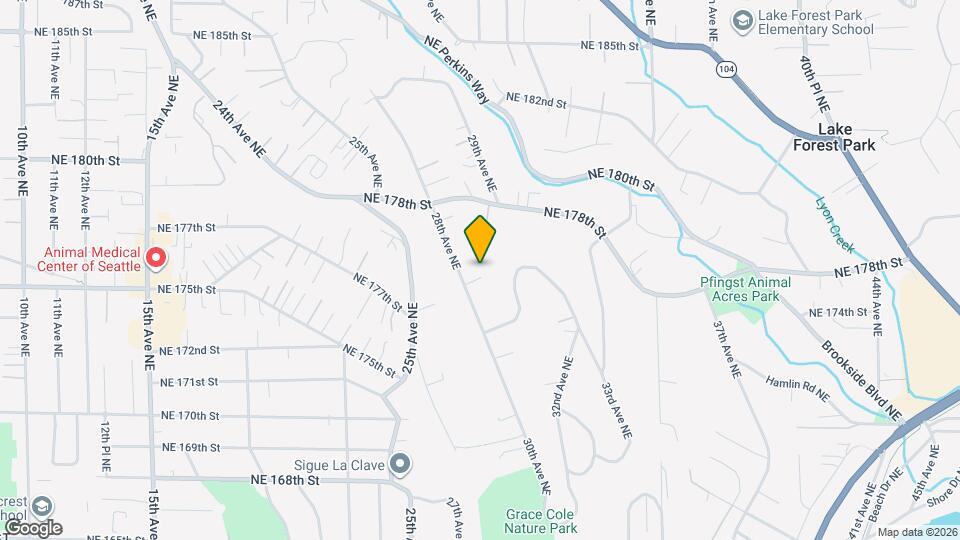 17716 28th Ave NE Map and Location Details