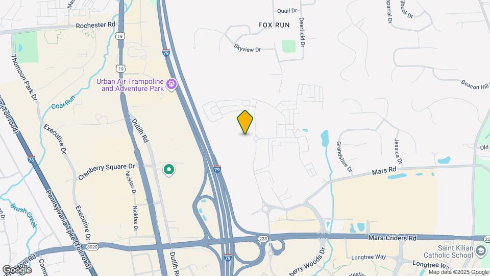 Reserve at Cranberry Springs Map and Location Details