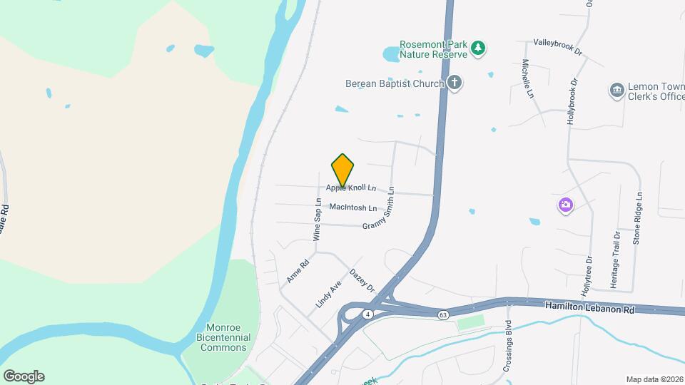 3025 Apple Knoll Ln Mapa y Detalles de la Ubicación