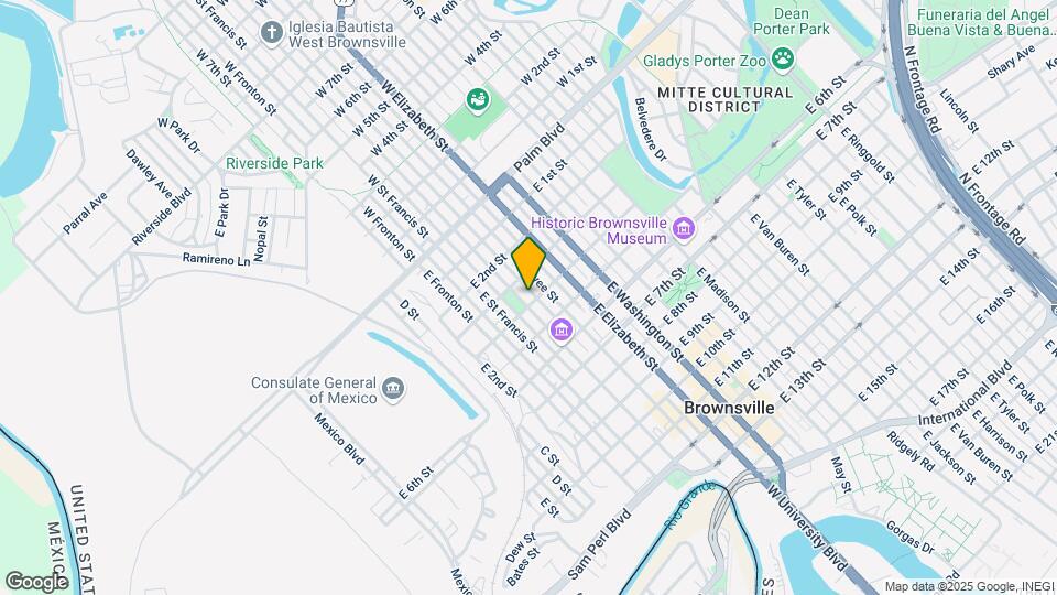 351 E St Charles St Mapa y Detalles de la Ubicación