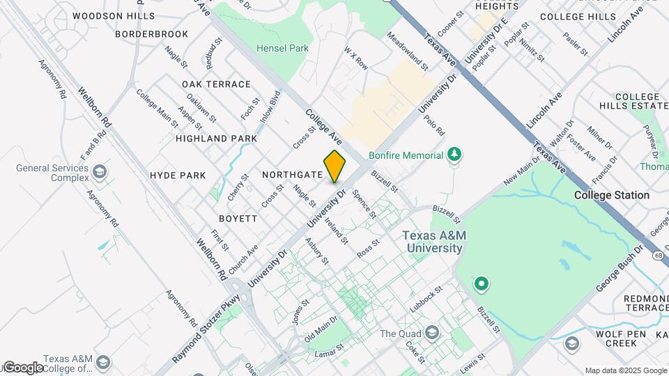 The Rise at Northgate Mapa y Detalles de la Ubicación