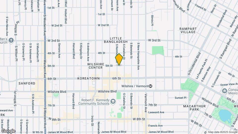 3520-3530 W 5th St Map and Location Details
