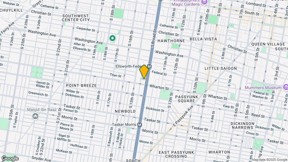 1236 Broad St Map and Location Details