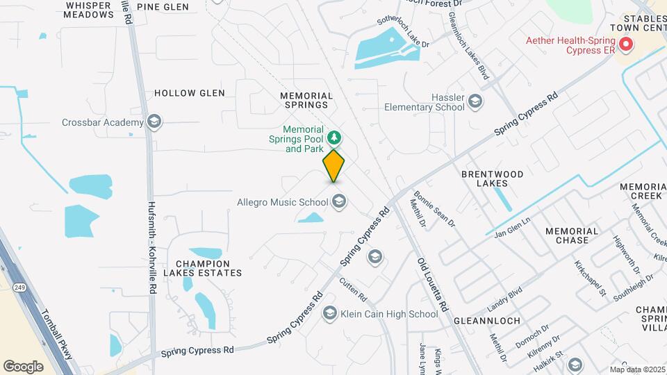 9903 Edgewood Manor Ct Map and Location Details