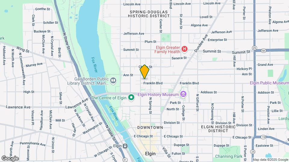 160 Franklin Blvd, Unit 2 Map and Location Details