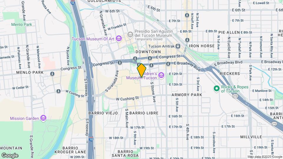 235 S Church Ave Mapa y Detalles de la Ubicación