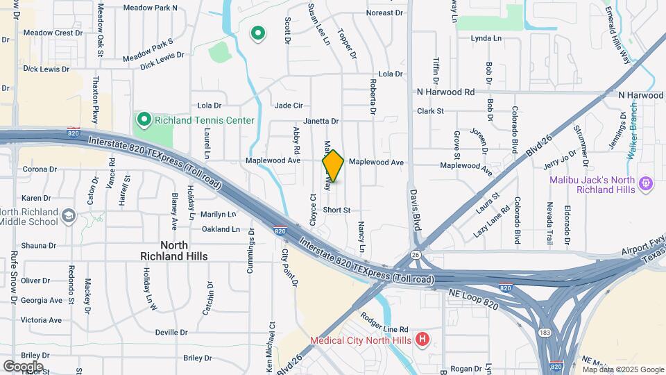 4932 Maryanna Way Map and Location Details