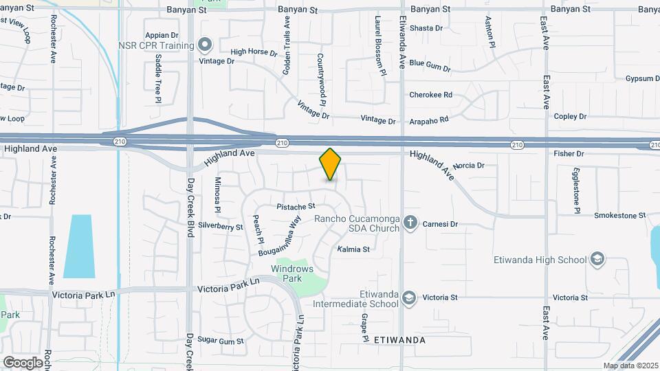 6595 Elderberry Ct Map and Location Details