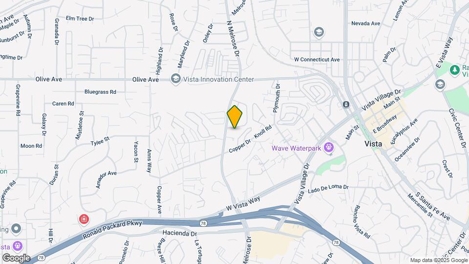 317 N Melrose Dr Map and Location Details