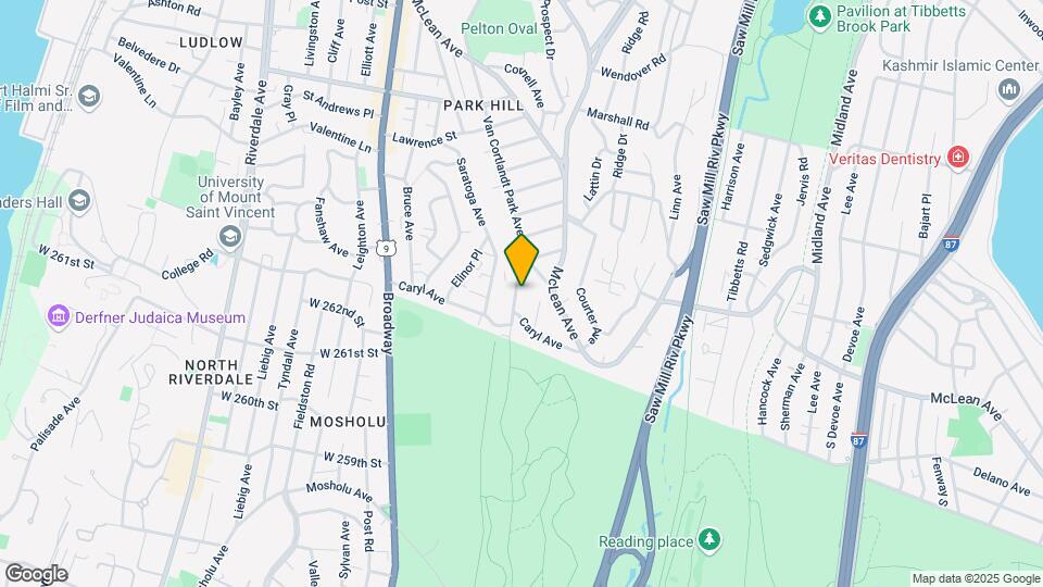 622 Van Cortlandt Pk Ave Map and Location Details