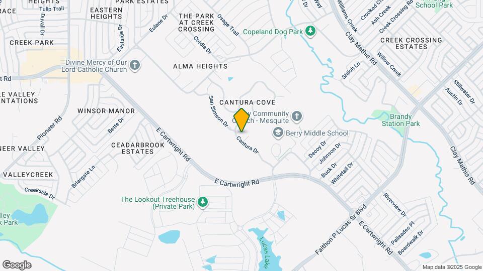 3008 Cantura Dr Mapa y Detalles de la Ubicación