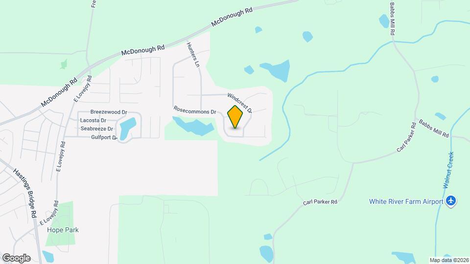 2900 Rosecommons Dr Map and Location Details