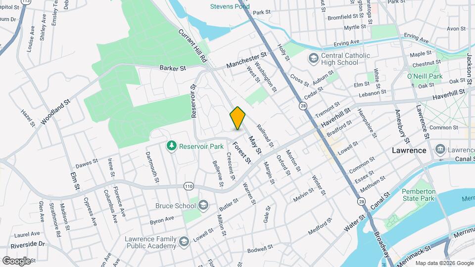 70 Crescent St, Unit 2nd floor Map and Location Details