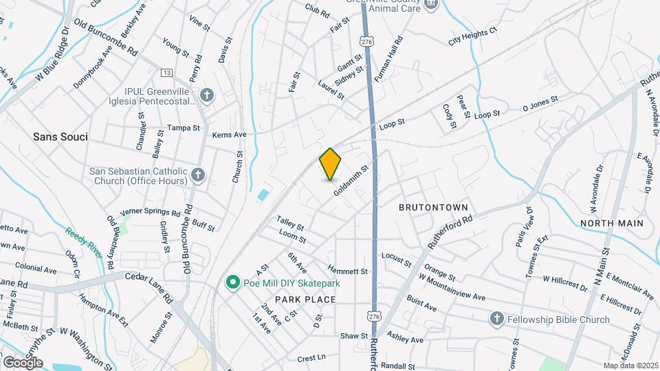 103 McKoy St Map and Location Details